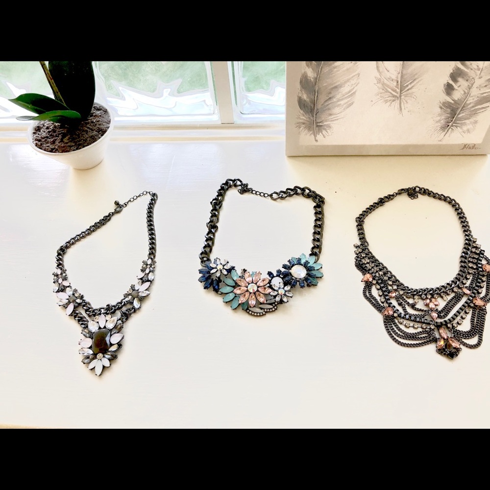 Bundle of necklaces, 3 for 12 or 5 each